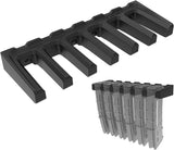 AntreeMAG PMAG Wall Mount,AR Mag Holder, Mag Storage Rack for Amend 2, Hexmags, MFTmags,Magazine Display for PMAG 30 Round 5.56 223